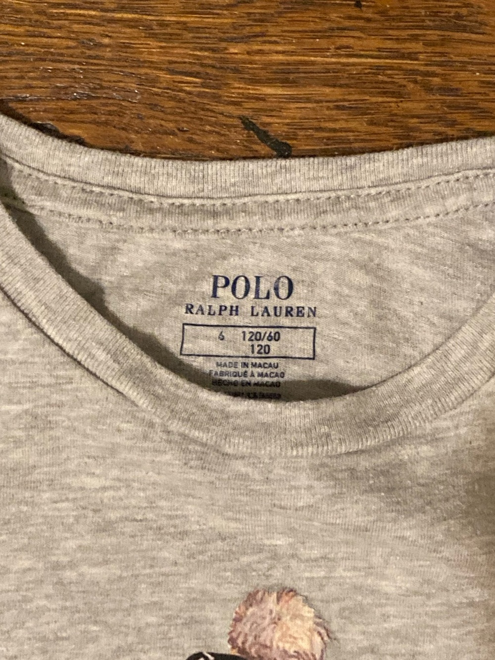 Girls Ralph Lauren POLO Bear tee - Picture 3 of 4